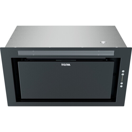 ETNA AI752ZT - Inbouw afzuigkap - 52 cm - 650 m³/h - Mat zwart - Energielabel B - LED verlichting