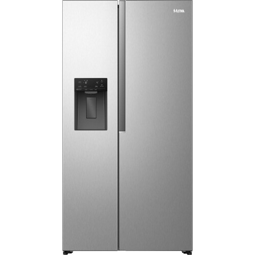 ETNA AKV6178IRVS - Amerikaanse koelkast - No-Frost - 178 cm hoog - 528 liter - Energielabel C - Invr Tweedehands