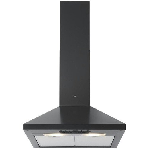 ETNA AP360ZT - Wandschouw afzuigkap - 380 m³/h - Zwart - 60 cm Tweedehands