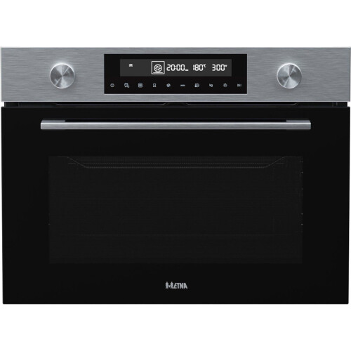 ETNA CM450RVS - Inbouw Combi-Oven - 50L - Turbo Hetelucht - RVS - 13 Automatische Programma's - LED Display - Kinderslot - 50– 250°C