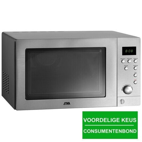 ETNA ECM243RVS - Combimagnetron - 25L - Grill en Hetelucht Tweedehands
