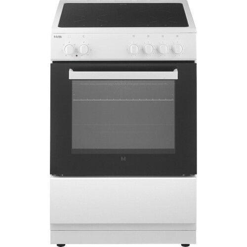 ETNA FIV560WIT - Vrijstaand inductiefornuis - 4-pits - Multifunctionele oven 65L - Wit