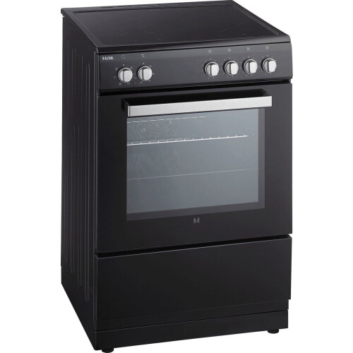 ETNA FIV560ZWA - Vrijstaand inductiefornuis - 4-pits - Multifunctionele oven 65L - Zwart