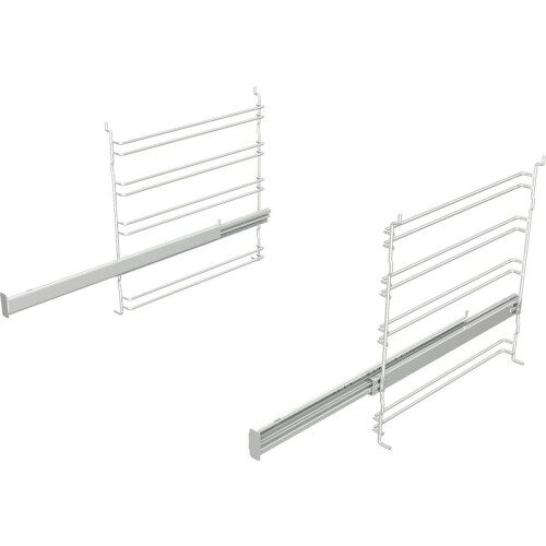 ETNA HS3003 - Telescoopgeleiders - Extra functionaliteit voor oven - Grijs Tweedehands