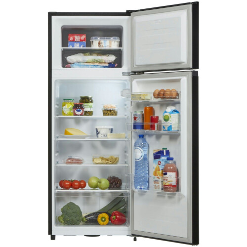 ETNA KDV156ZWA - Koel-vriescombinatie - Low-Frost - Zwart Tweedehands