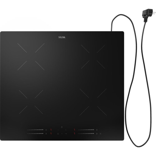 ETNA KIV364RVS - Plug & Cook inductiekookplaat - 4 kookzones - RVS