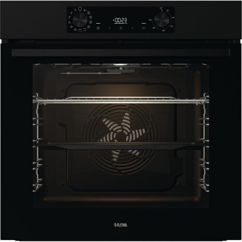 ETNA OM316MZ - Inbouwoven - Multifunctioneel tot 300°C - Matzwart Tweedehands