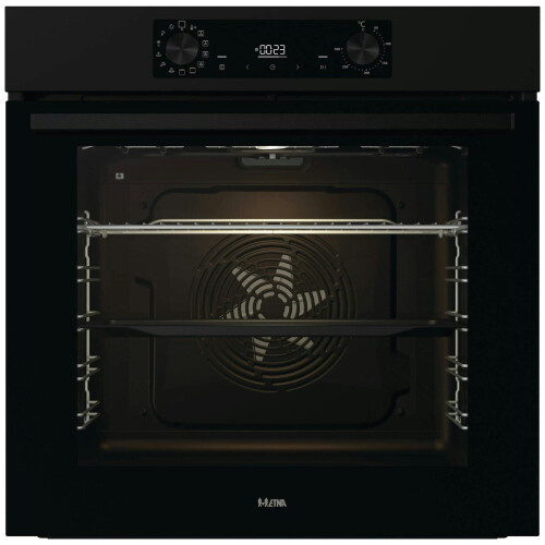 ETNA OP316MZ - Inbouwoven - 77 liter - Pyrolyse functie - Matzwart Tweedehands