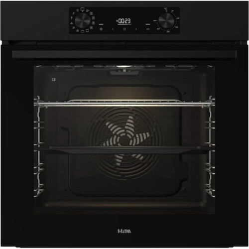 ETNA OP316MZ - Inbouwoven - Pyrolyse tot 500°C - 77 Liter - Matzwart - Turbo Hetelucht - ExtraSteam - StepBake