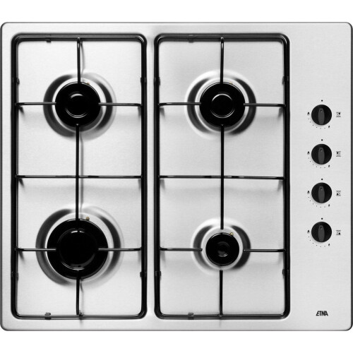 ETNA T106VRVSA - Gaskookplaat - 4 pits - RVS Tweedehands