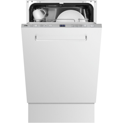 ETNA VW47SM - Geïntegreerde Vaatwasser - 9 Programma's - RVS Bedieningspaneel