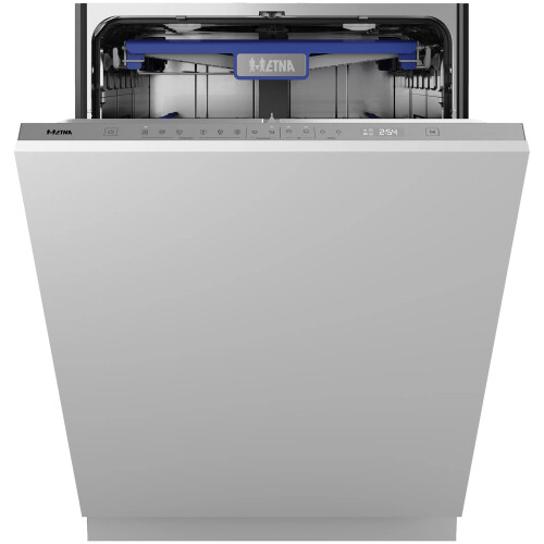 ETNA VW744HM - Volledig geïntegreerde XL vaatwasser - 15 couverts - Zilvergrijs