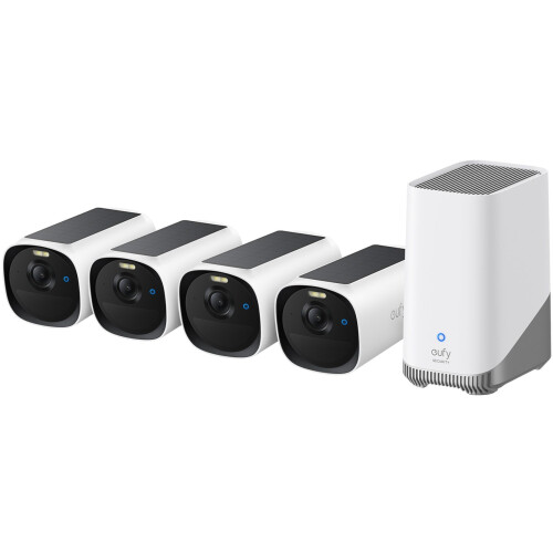 Eufy eufyCam E40 - IP-beveiligingscamera - 2688x1520 Pixels - Zwart Wit