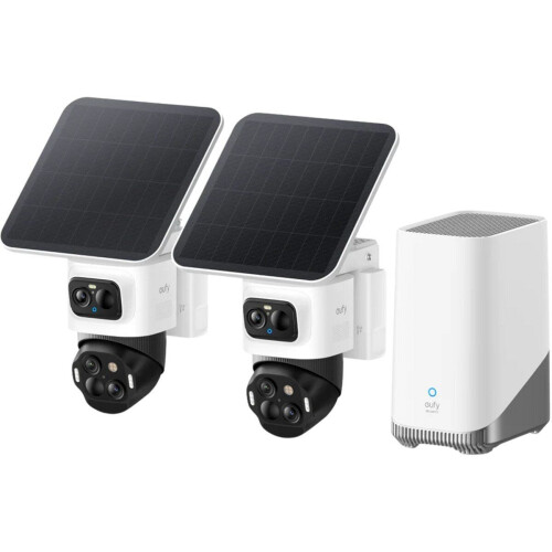 eufy eufyCam S4 - Triple-Lens Bullet-PTZ-camera - 4K resolutie - SolarPlus™ opladen Tweedehands