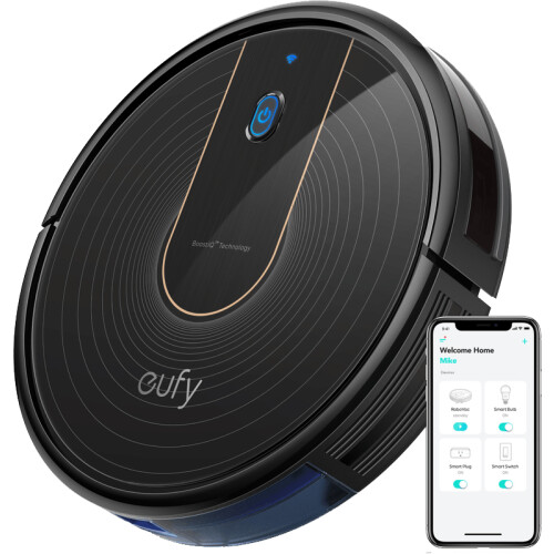 Eufy RoboVac 15C - Robotstofzuiger - WiFi - 1300 Pa zuigkracht - 0,6L stofcapaciteit Tweedehands