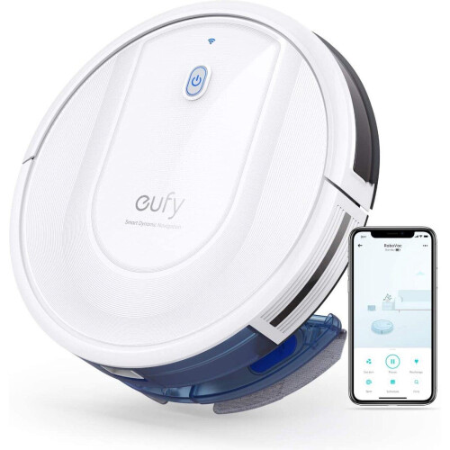 Eufy RoboVac G10 Hybride - Robotstofzuiger - 2000 Pa zuigkracht - Wit Tweedehands