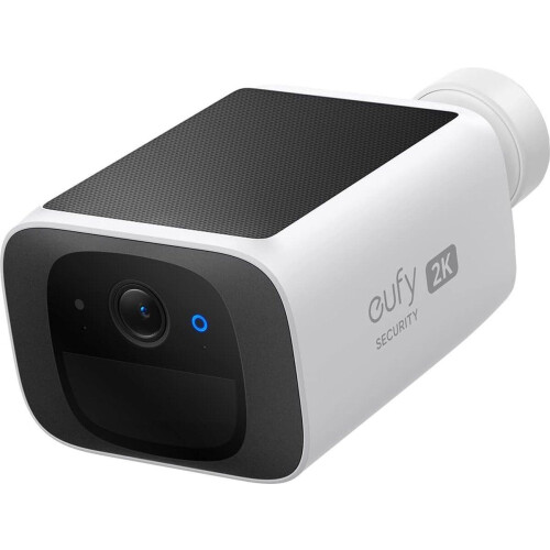 Eufy S220 SoloCam - Draadloze Solar Beveiligingscamera 2K - AI Personendetectie - Wit