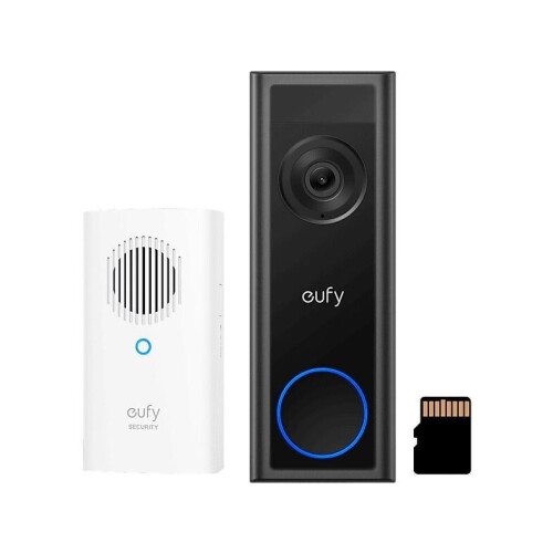 eufy Video Doorbell C31 - Voordeelbundel - 2K FHD - Live video-oproep - 24/7 opname