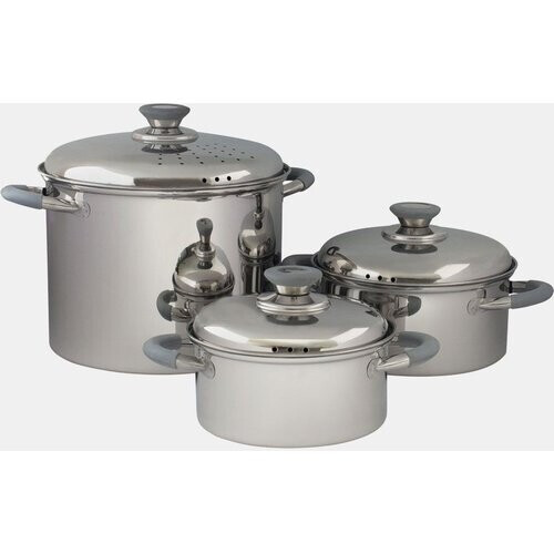 Eurotrail Rvs Pannenset Roma Donkergrijs Tweedehands