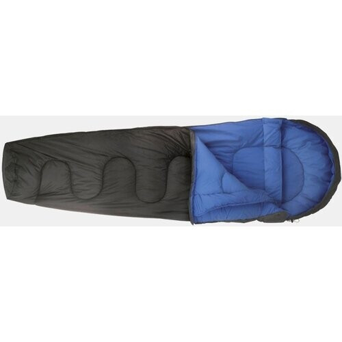 Eurotrail Slaapzak Kathmandu Mummy Zwart/Middenblauw Tweedehands