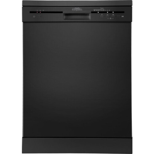 Everglades EVDW5108B - Vrijstaande Vaatwasser - E Klasse - 12 couverts - Zwart