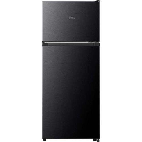 Everglades EVTD3020 - Dubbel Deurs Koelkast - 124 Liter - Zwart - E Klasse