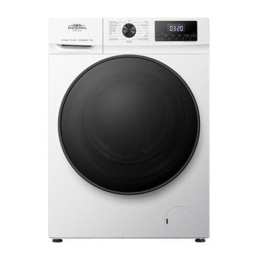 Everglades EVWM91401AW - Wasmachine - 9kg - A Klasse - Stoomfuncties - Koolborstelloze Motor - Wit