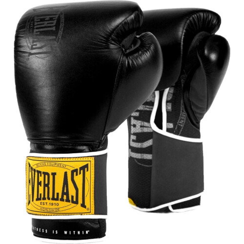 Everlast 1910 Classic Training - Bokshandschoenen - 16 oz - Zwart