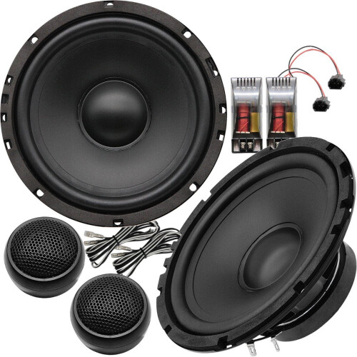 Excalibur XC173 - Autospeakers - 6,5 inch Composet 2-Weg Coaxiaal 400 Watt - Zwart Tweedehands