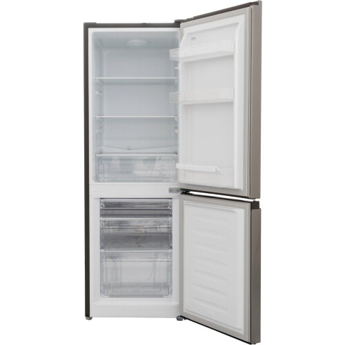 Exquisit KGC231-60-010EI - Koel-vriescombinatie - 175 liter inhoud - Inox