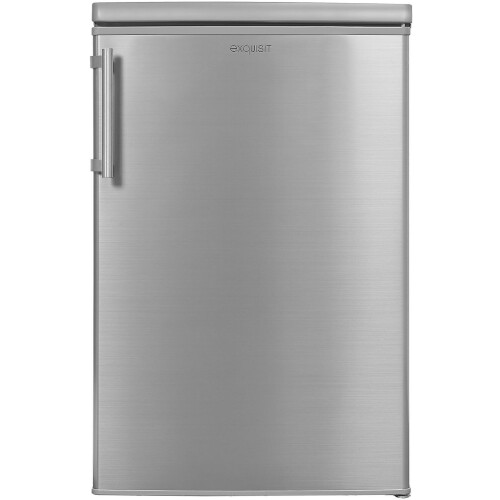 Exquisit Ks16-4-he-040d Inoxlook– Tafelmodel Koelkast – 85.5 Cm Hoog – 109l Inhoud | Nieuw (outlet)