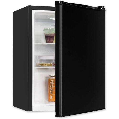 Exquisit Mini koelkast KB560-V-091E Zwart | Netto inhoud: 50 L