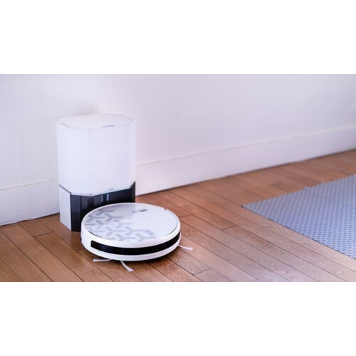 EZIclean Aqua Xpert S450 - Robotstofzuiger met dweilfunctie - Automatische lediging en spraakbesturing