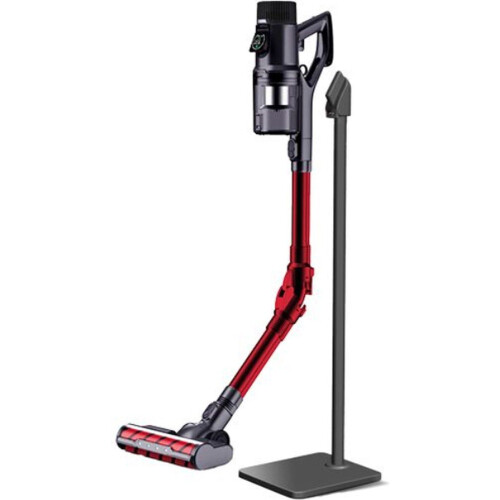 EZIclean Cycloboost R680 Power Flex - Draadloze stofzuiger - Krachtige motor 25KpA - Donker grijs rood