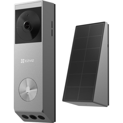EZVIZ EP3X Pro - Videodeurbel - 2K HD dubbele camera's - Zonnepaneel