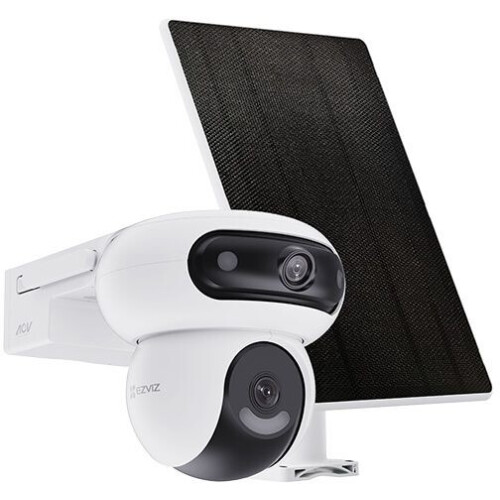 EZVIZ HB90 - Dual-lens beveiligingscamera - 2K HD - Draadloos - Zonne-energie