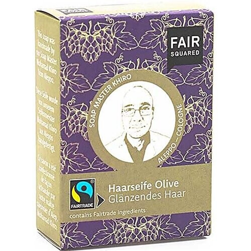 Fair Squared Shampoo Bar Olijf 80 gram - Normaal Haar Tweedehands