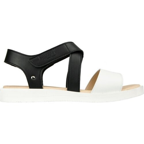 FAIRMA ETHICAL DESIGN dames vegan Sandalen Mia Zwart Wit Tweedehands