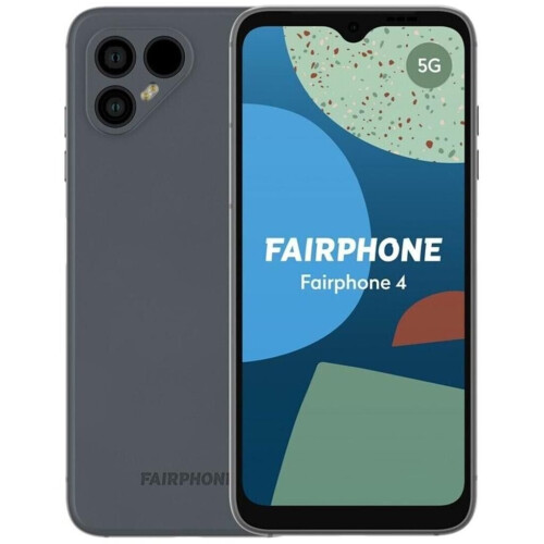 Fairphone 4 - Grijs - 128 GB - Fysieke simkaart + eSIM
