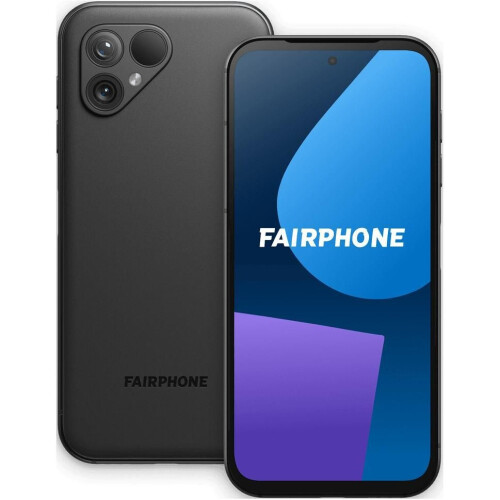 Fairphone 5 - Zwart - 256 GB - Fysieke simkaart + eSIM