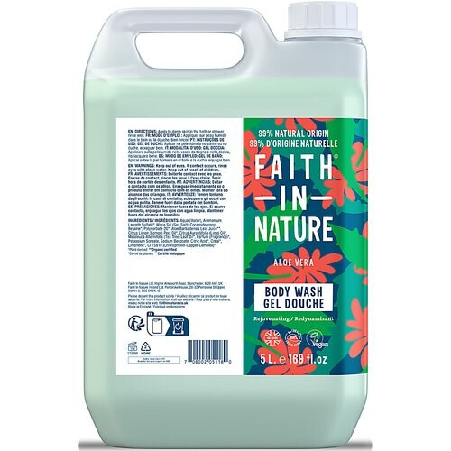 Faith in Nature Aloe Vera Bad-en Douchegel 5L Tweedehands