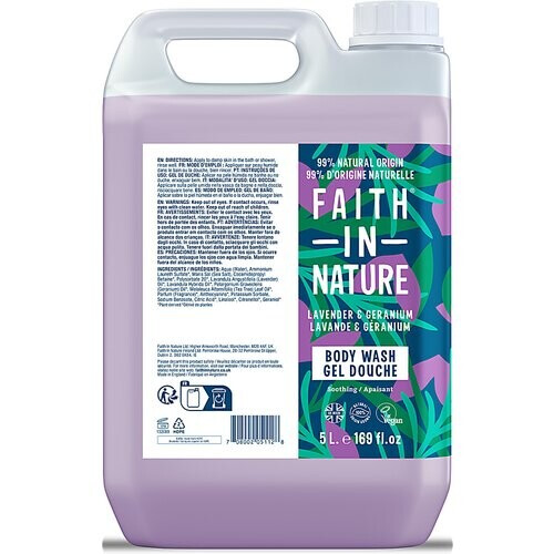 Faith in Nature Lavendel & Geranium Bad-en Douchegel 5L Tweedehands