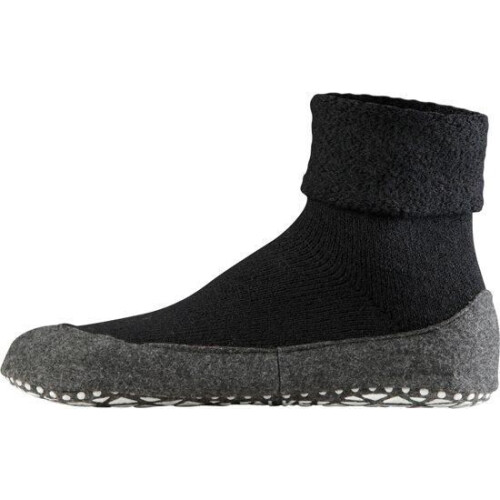 FALKE Cosyshoe - Huissokken - Antislip - Zwart - Maat 37/38