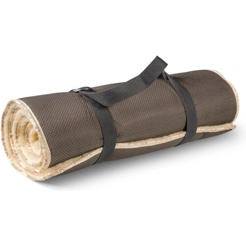 Fellhof Salina - Yogamat - 100% lamsvacht met antislip bodem - Beige Tweedehands