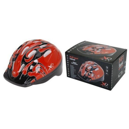 Fietshelm Boy - L - Jongens - Rood (385 g) Tweedehands