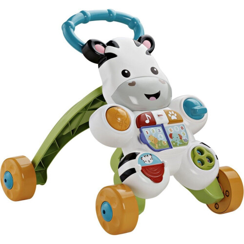 Fisher-Price Loop Met Mij Zebra - Looptrainer - Muzikaal - 40 cm hoog