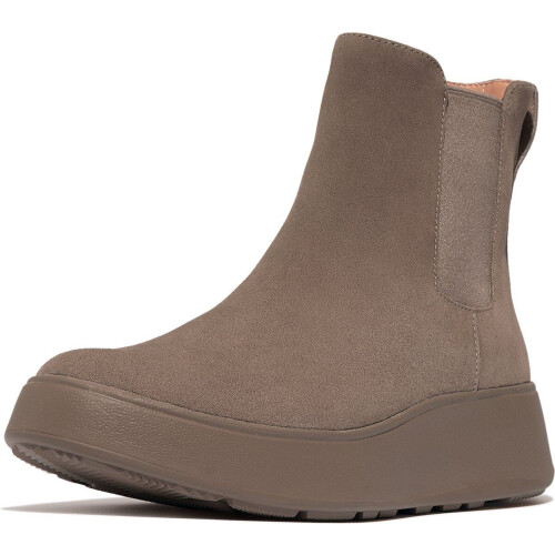 Fitflop F-mode - Flatform Chelsea Laarzen - Microwobbleboard - Bruin (EU 40) Tweedehands