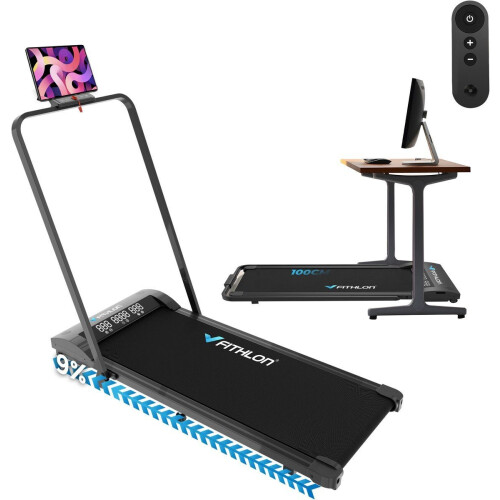 Fithlon Xfold - Inklapbare Loopband - 1-12 km/u - Hellingfunctie - Fluisterstil - Afstandsbediening - Telefoonhouder - Tablethouder