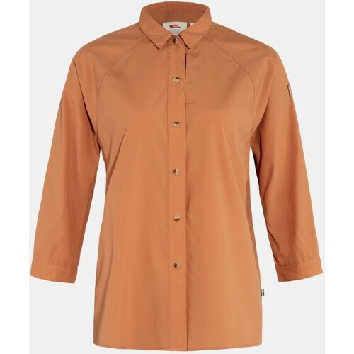 Fjällräven Abisko Hike Shirt Dames Oranje Tweedehands