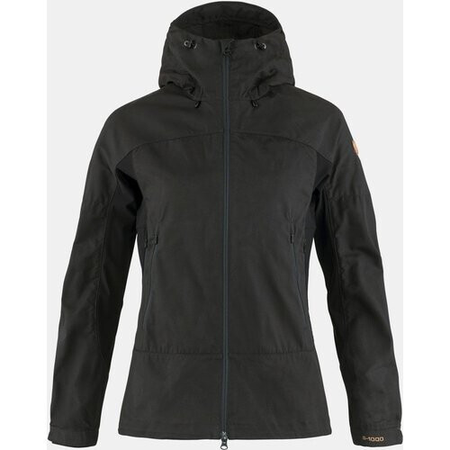 Fjällräven Abisko Lite Trekking Jacket Dames Donkergrijs/Zwart Tweedehands